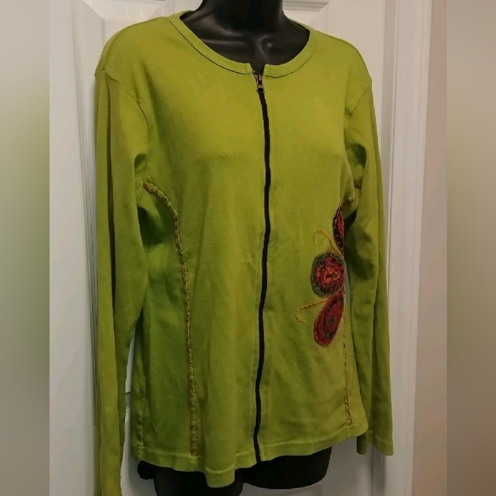 Leopards & Roses Embroidered Jacket